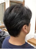 メンズカット/ビジネススタイル/毛流れスタイル/40代50代