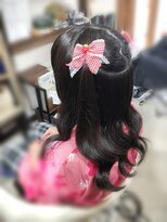 クリーム(Cream)&nbsp;ヘアセット・ハーフツインヘア