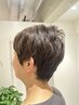 50代の方染めるたびに髪が綺麗に見えツヤ、潤いケアまでできる大人カラー