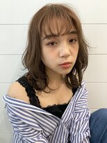 バズ(BUZZ)&nbsp;ミディアムレイヤースタイル＜Buzzさの＞