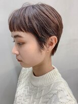 テトヘアー(teto hair)&nbsp;ミニマム、マッシュショート、ベリーショート、ピンクベージュ