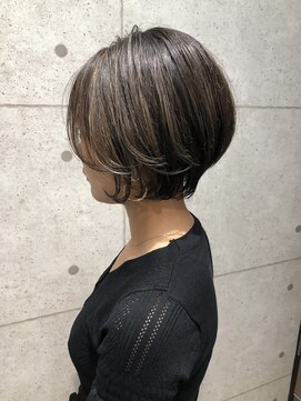 ヘアサロン ドットプラス 町田店(dot. plus) サロンワーク×ショートボブ【中西里美】町田