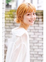 テイラー(Taylor)&nbsp;［Taylor］☆大宮　オレンジベージュ×耳掛けショート