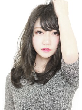 ヘアリゾート エーアイ 上野店α(hair resort Ai) 女性らしいセミロングスタイル【Ai上野】