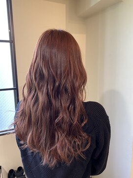 ラべリー 池袋(LOVELEY) 暖色チェリーブロッサム　ヘアカラー　【池袋】