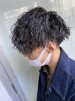 マイティ バイ エイチ(mighty by H)&nbsp;ソフトツイストパーマ×マッシュスタイル