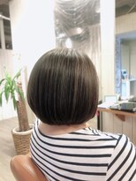 アンプリュス リアン(1+ Unplus lien)&nbsp;ショートボブ/ハイライト/アッシュグレー/亀戸