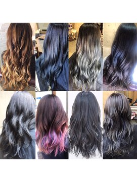 ルシーダ 花小金井店(Lucida) グラデーションカラー色々(お客様施術例)【担当:梶塚 裕人】
