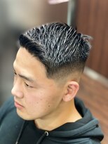 ヒロギンザ 浜松町店(HIRO GINZA) スキンフェードハードパートスタイル