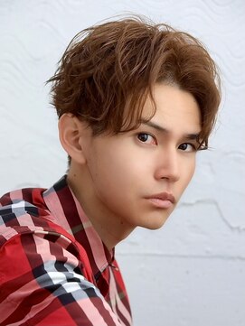 プログレスプラス センターパートツイスパウェービングマッシュ 波巻きウェーブ