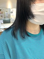 ネオリーブカフ 鶴ヶ峰店(Neolive caff)&nbsp;透明感カラー！ネイビーブルー