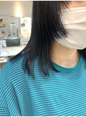 透明感カラー!ネイビーブルー