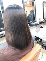 エトネ ヘアーサロン 仙台駅前(eTONe hair salon) 乾かしてまとまる縮毛矯正