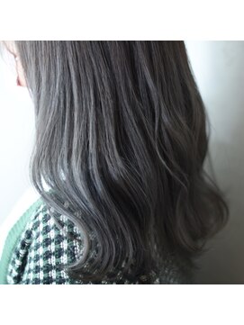 ニコリヘアワークス(nicori hair works) ロング×ゆるふわ×グレージュ1