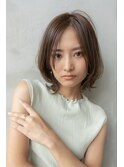 20代/30代/大人可愛い/小顔ひし形/ウルフ/ミディアムレイヤー