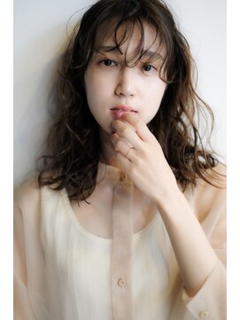 エマ 谷山店(EMMA) リラクシーウェーブ　ラフカールミディ　大きめパーマ