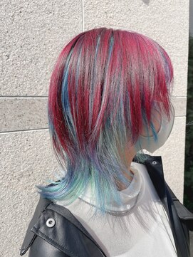 ビーハイブ ギフト(BeeHIVE GIFT) 派手髪多色レッドブルーグリーン