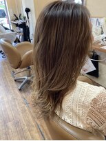 ピケ(pique)&nbsp;ミディアム/ニュアンスカラー/ヘルシースタイル/20代/30代/40代