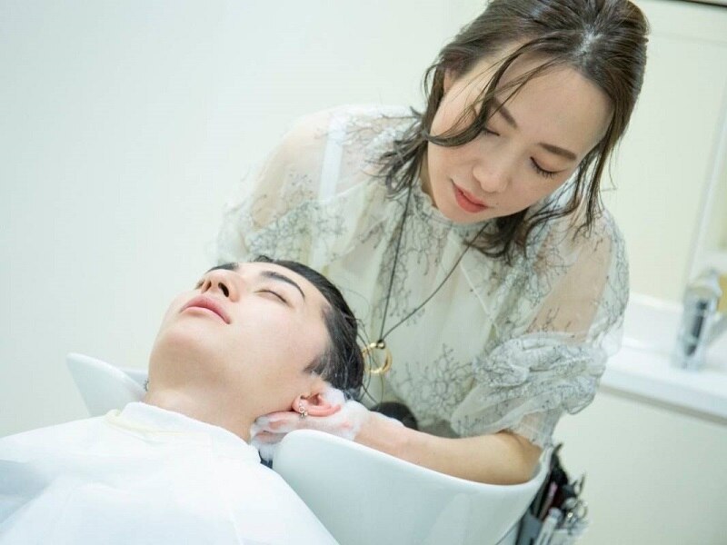 【リピート割引】 Men'sカット+眉カット+炭酸SPA+SB　８８００円⇒