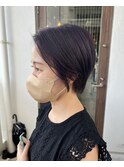 ショート　ラベンダーアッシュ
