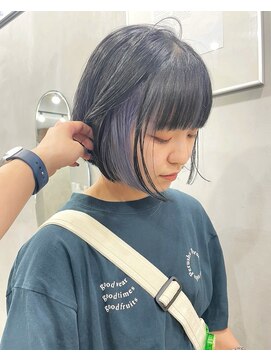 ジーナ(XENA) ペールラベンダー×マチルダボブ×渋谷