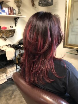 ヘアー ラウンジ アート(HAIR LOUNGE ART) 立体感ハイライト