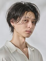 オーシャントーキョー 渋谷(OCEAN TOKYO)&nbsp;ナチュラルセンターパートカットウルフ韓流ヘア