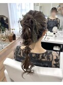 編み下ろしポニー