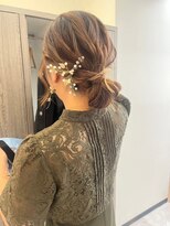 ヘアセット/結婚式/2次会パーティー