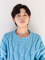 ワックスでキマる◎ワイルドメンズウルフパーマ
