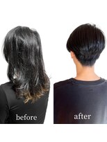 ガルボヘアー 桟橋店(garbo hair)&nbsp;メンズカット トランクスヘア ハンサムショート