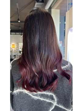 ビーストバイブランカ 刈谷三河安城(BEEst by BLANCA) チェリーレッドグラデーションカラー