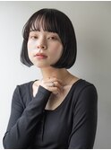 イメチェン/ホワイトブロンド/外ハネボブ/美髪/ワイドバング