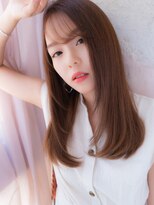 エル バイ ロンド 関(elle by Lond)&nbsp;レイヤーストレートで魅せるアンニュイな表情