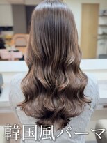 アミー 池袋(Ammy)&nbsp;コテ巻き風パーマ /韓国風パーマ/デジタルパーマ/レイヤーカット