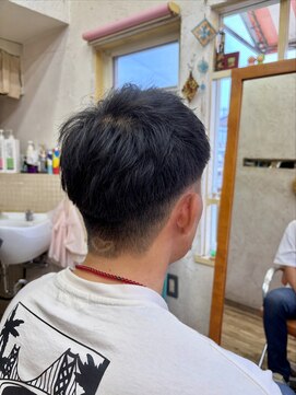 モロ(moro) ハートデザインメンズカット