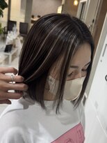 グランデュール 焼津店(GRANDEUR)&nbsp;ハイライト ハイライトベージュ 大人ハイライト ブリーチ