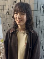 エン クラン バイ ヘッドライト たまプラーザ南口店(en. clan by HEADLIGHT)&nbsp;江頭里穂/たまプラーザ/パーマ/デザインパーマ/簡単スタイリング