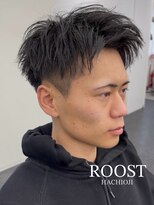 ルースト 八王子店(ROOST) メンズカット/ツイストアップバング/眉毛/八王子