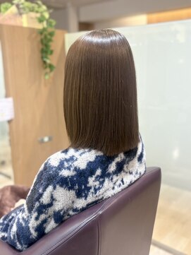 エル バイ ファースト(L by first) 【L by first】縮毛矯正×イルミナベージュ