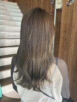 アヴァンス 天王寺店(AVANCE.)&nbsp;ミルクティーベージュ×透明感カラー