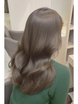 ライズ ネックス ザ サロン 渋谷(LIZE nex the salon) オリーブベージュ ［#渋谷駅 #韓国 #髪質改善］