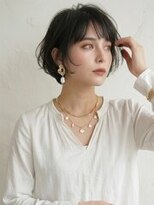 ヘアーメイクパウダー 天王寺寺田町店(Hair make powder) 大人可愛い20代30代40代小顔ひし形ハンサムショート丸み