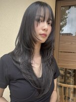 チャコレ パーチ 北千住店(Chacolle perch)&nbsp;ロングウルフレイヤー × コリアンブラック