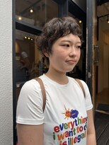 オルネ 代官山(OLUNE)&nbsp;フレンチショート/フレンチパーマ/ベリーショート/パーマ/代官山