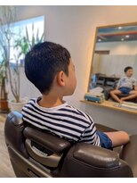 ももいろかぶとむし&nbsp;【キッズカット】爽やか＆好印象！スッキリ短髪キッズショート