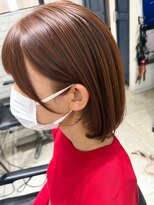 フェリア 渋谷(Feria)&nbsp;【Feria 渋谷】艶ボブ×カッパーブラウン "Tsuyuki"