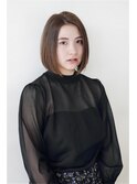 やわらかストレートボブ