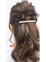 アーシャム(Arsham)&nbsp;シンプルハーフアップ☆