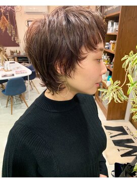 マイ ヘア デザイン 岡崎(MY hair design) 【癖っ毛さん必見！】癖っ毛を活かしたウルフショート